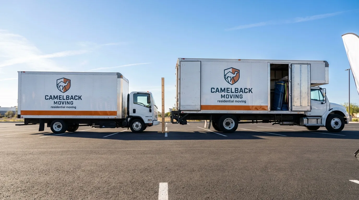 Moving truck size capacity guide in Burkesville